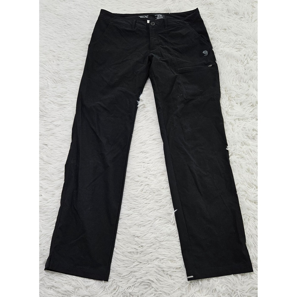 Mountain‎ Hardwear Women's Sz 6 Black Mid Rise Lightweight Outdoorsy Pants